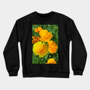 California Poppies - Eschscholzia californica Crewneck Sweatshirt